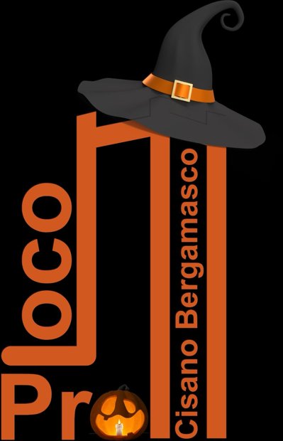 Logo Pro Loco Cisano Bergamasco in versione Halloween